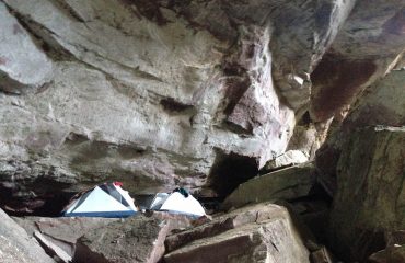 Camping in der Charles Brewer Höhle