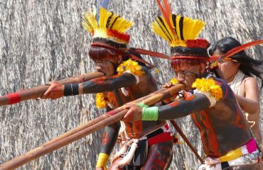 Xingu-Flötenspieler