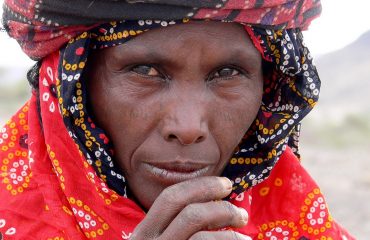 Äthiopien-Afar Frau
