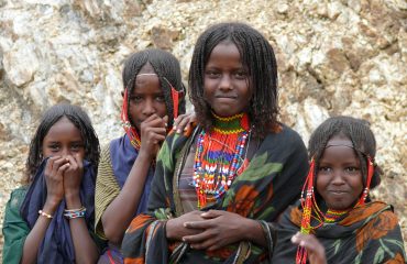 Äthiopien Afar Mädchen